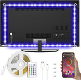 LED Lights for TV 65-75in,14.3ft USB TV Led Backlight with Music Sync,RGB Led Strip Lights with Bluetooth Remote,Room Led Lights for Bedroom,HDTV,Home Theater,Gaming Room Ambient Lighting