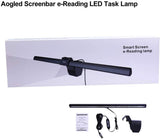 Aourow ScreenBar e-Reading LED Task Lamp Dimmable,No Glare Computer Monitor Light,Adjustable Brightness/Color Temperature,Black USB Powered Monitor Lamps,Office Lamp
