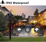 LED Garden Lights 5W COB Outdoor IP65 Waterproof Landscape Lamp Spotlight 12V Low Voltage Warm White 3000KDecorative Lighting for Garden Yard Pathway (4 Pack)