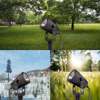 LED Garden Lights 5W COB Outdoor IP65 Waterproof Landscape Lamp Spotlight 12V Low Voltage Warm White 3000KDecorative Lighting for Garden Yard Pathway (4 Pack)