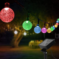 Solar Fairy Lights Outdoor 60 LED, 11M Fairy Lights Outdoor Waterproof –  Aourow